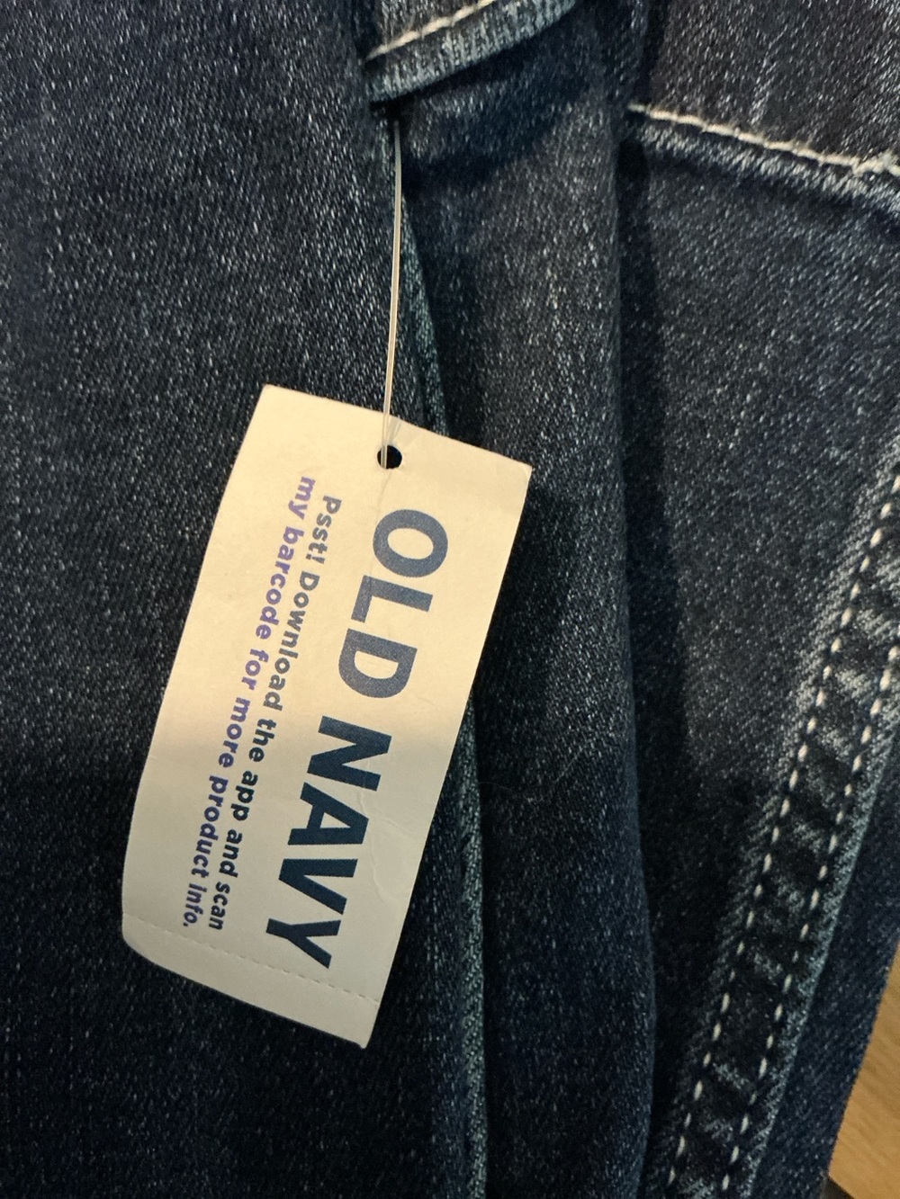 Old Navy Women's Dark Indigo Straight Leg Jeans